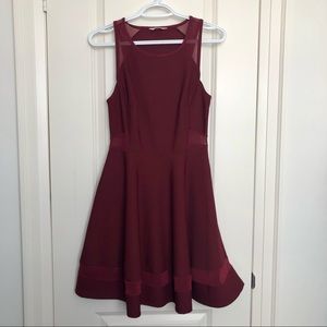 Bluenotes Red Skater Dress